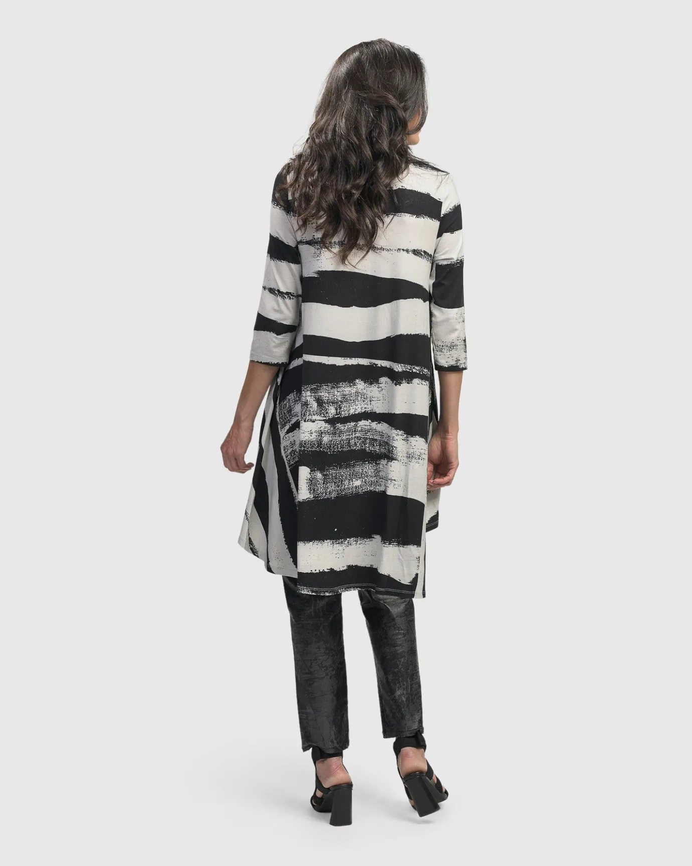 Women Alembika Tops & Tunics<Charisma Swing Hi-Lo Tunic Top, Grunge