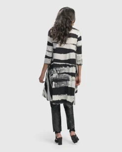 Women Alembika Plus<Charisma Swing Hi-Lo Tunic Top, Grunge