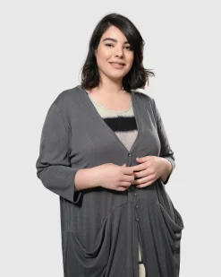 Women Alembika Dresses<Charlie Crinkle Tank Dress, Stripe