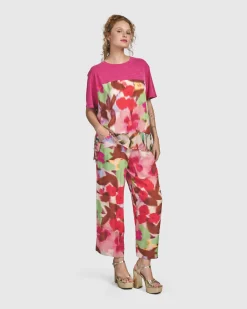 Women Alembika Pants & Skirts<Cherry Blossom Pants, Blush