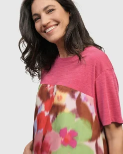 Women Alembika Tops & Tunics<Cherry Blossom Tee, Blush