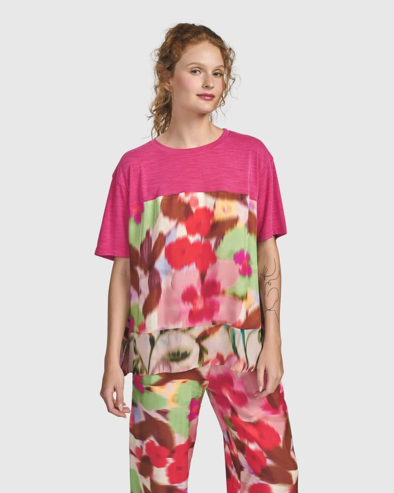 Women Alembika Tops & Tunics<Cherry Blossom Tee, Blush