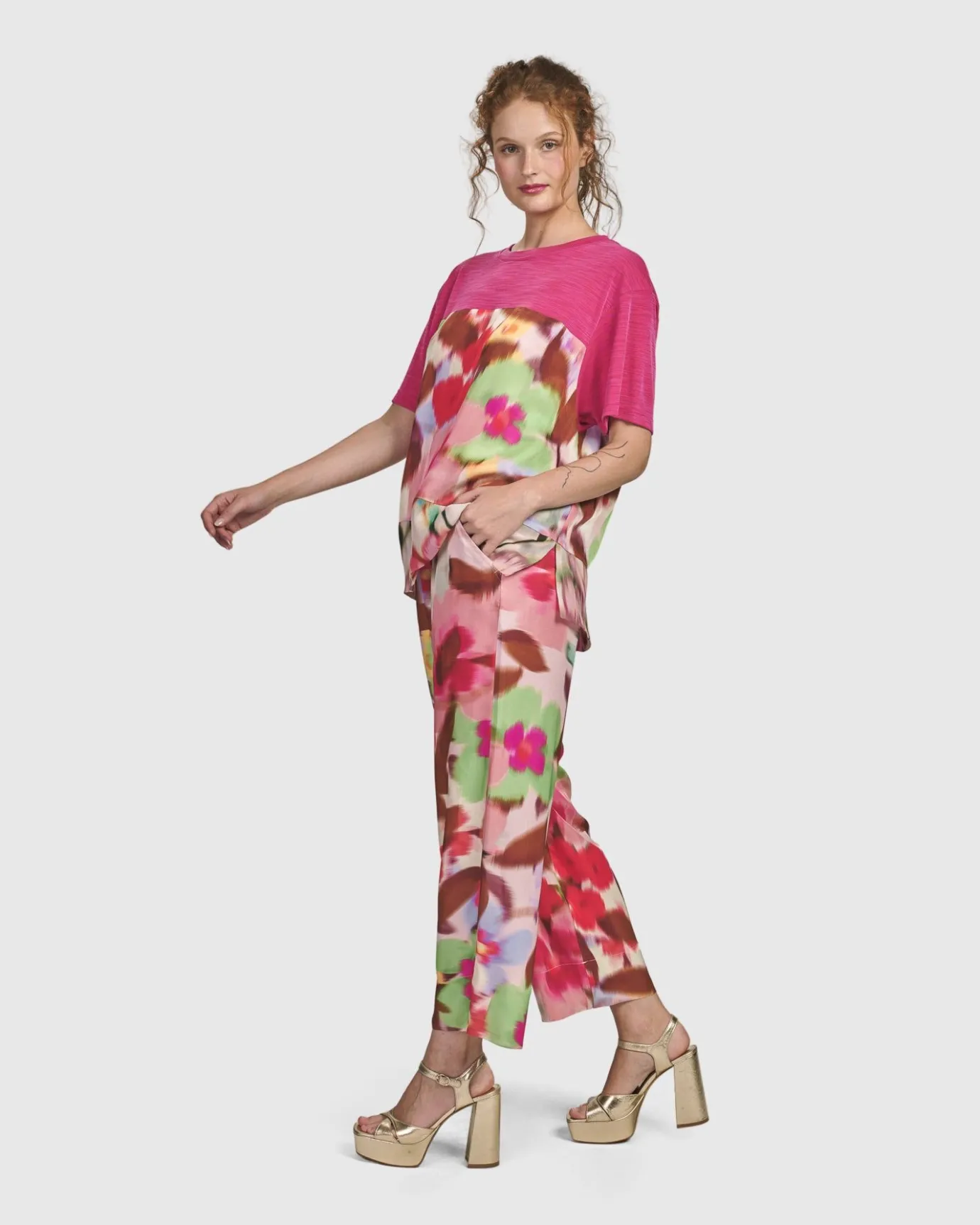 Women Alembika Tops & Tunics<Cherry Blossom Tee, Blush