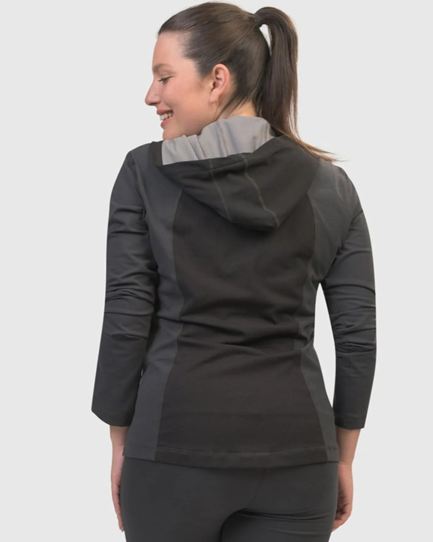 Women Alembika Jackets<Chi Contour Hooded Zip Jacket, Mix