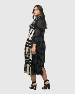 Women Alembika Dresses<Chicha Cocoon Dress, Savanna