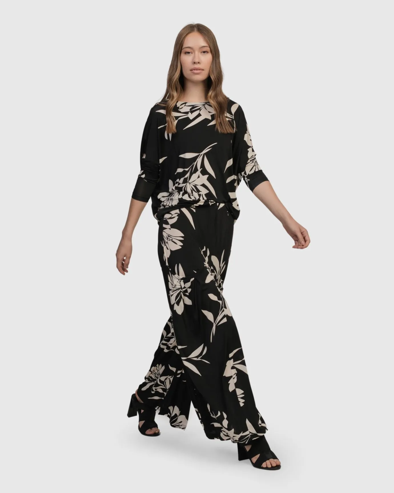 Women Alembika Plus<Ciao Ciao Blouson Top, Floral