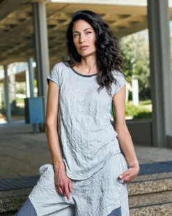 Women Alembika Plus<Circe Weekend Tee, Stripes
