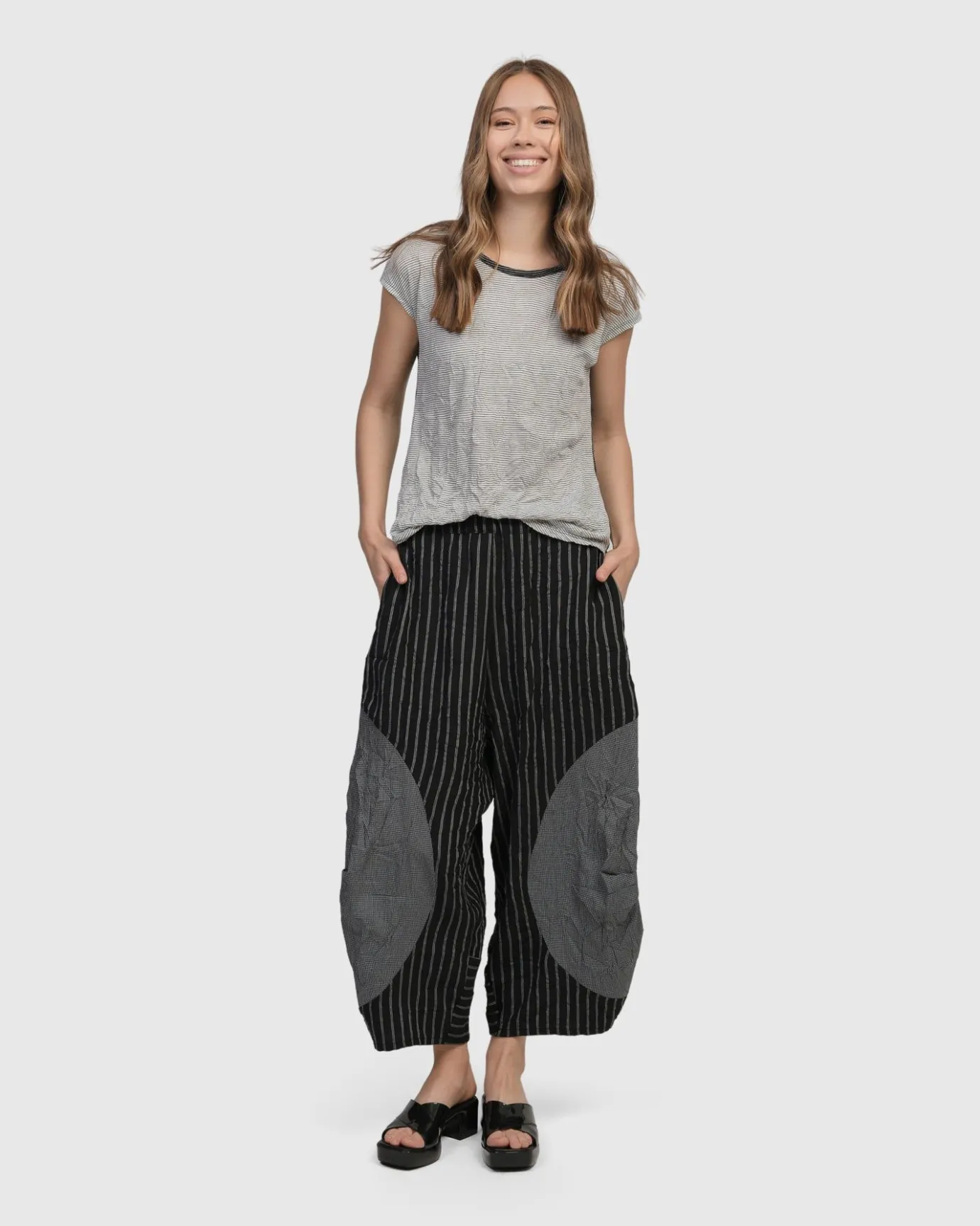 Women Alembika Tops & Tunics<Circe Weekend Tee, Stripes