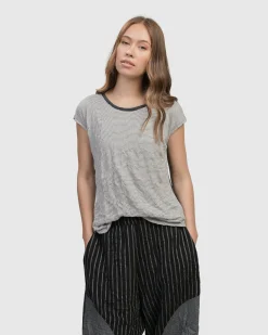 Women Alembika Tops & Tunics<Circe Weekend Tee, Stripes
