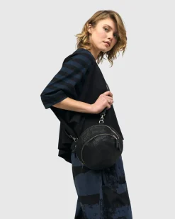 Women Alembika Accessories<Circle Canteen Bag, Black