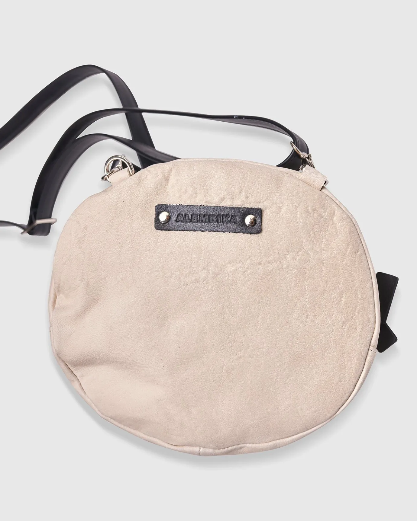 Women Alembika Accessories<Circle Canteen Bag, Ivory