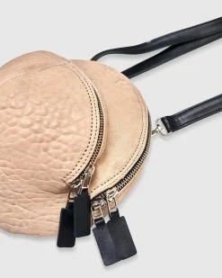 Women Alembika Accessories<Circle Canteen Bag, Nude