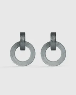 Women Alembika Accessories<Circle Duet Earrings, Starlight