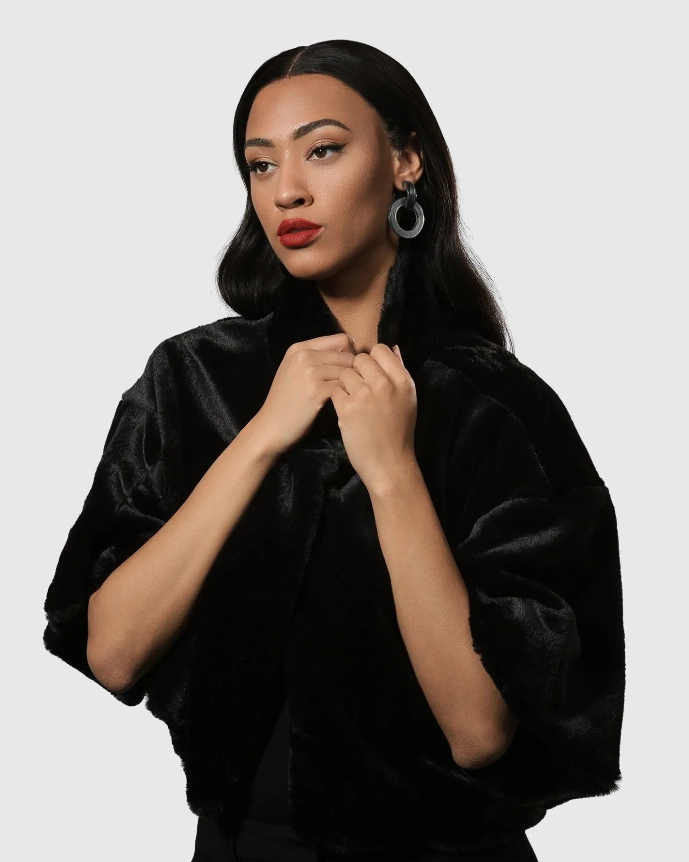 Women Alembika Accessories<Circle Duet Earrings, Starlight