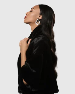 Women Alembika Accessories<Circle Duet Earrings, Starlight