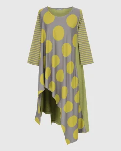 Women Alembika Tops & Tunics<City Sizzle Swing Tunic Top, Lime