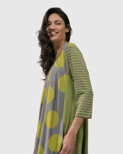 Women Alembika Tops & Tunics<City Sizzle Swing Tunic Top, Lime