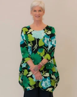 Women Alembika Tops & Tunics<Cocoon Tunic Top, Floral