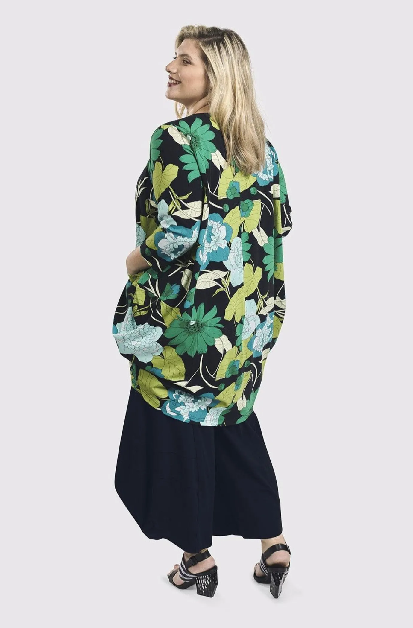 Women Alembika Tops & Tunics<Cocoon Tunic Top, Floral
