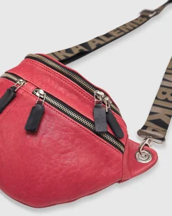 Women Alembika Accessories<Crossbody Sling Bag, Vermillion