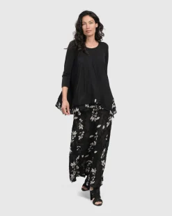 Women Alembika Tops & Tunics<Cultured Club Knit Top, Leaves