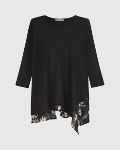 Women Alembika Tops & Tunics<Cultured Club Knit Top, Leaves