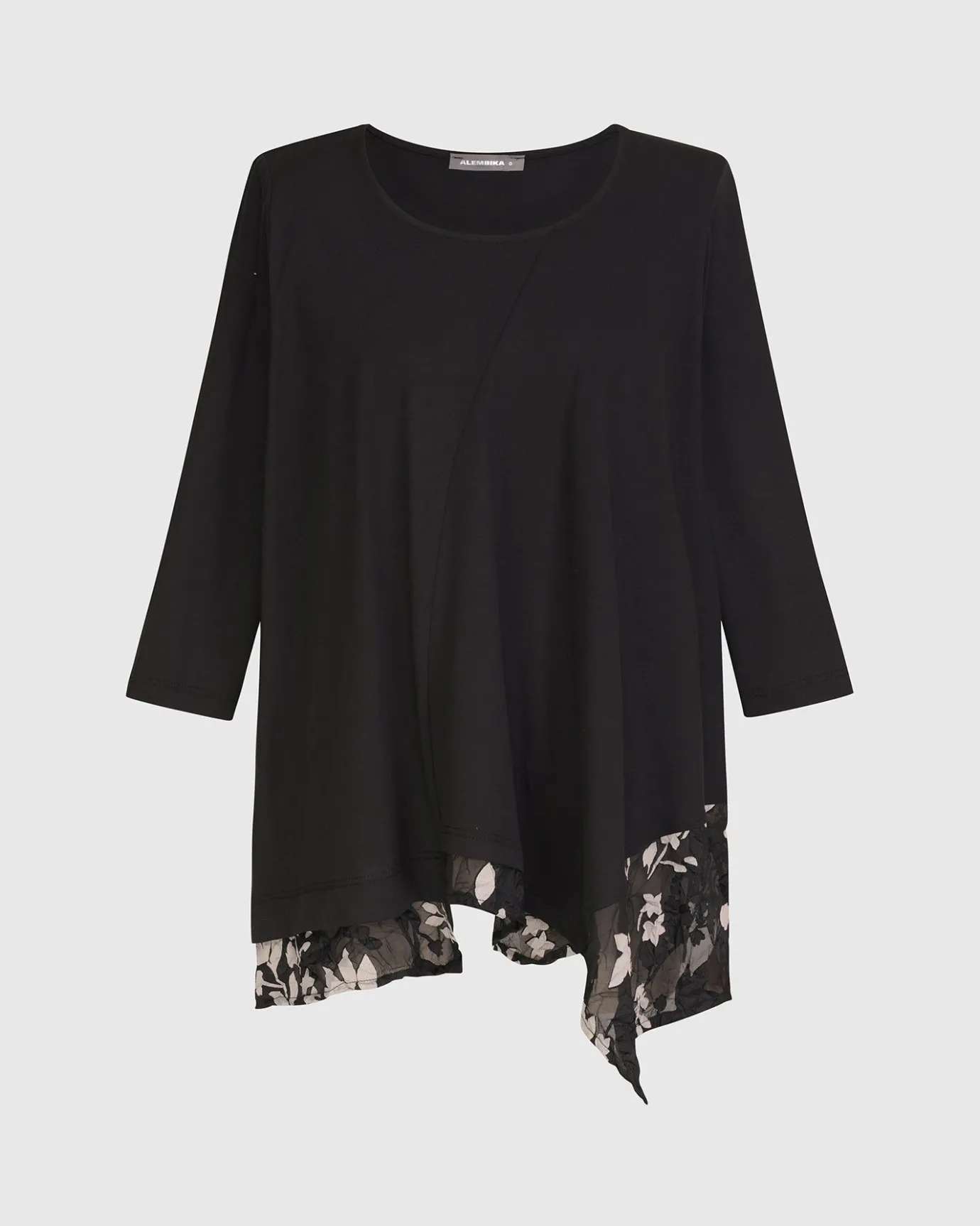 Women Alembika Plus<Cultured Club Knit Top, Leaves