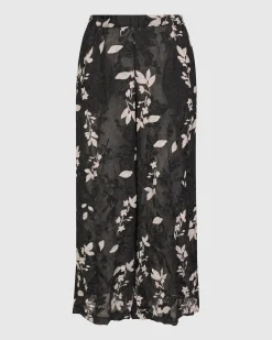 Women Alembika Plus<Cultured Club Palazzo Pants, Leaves