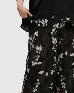 Women Alembika Pants & Skirts<Cultured Club Palazzo Pants, Leaves