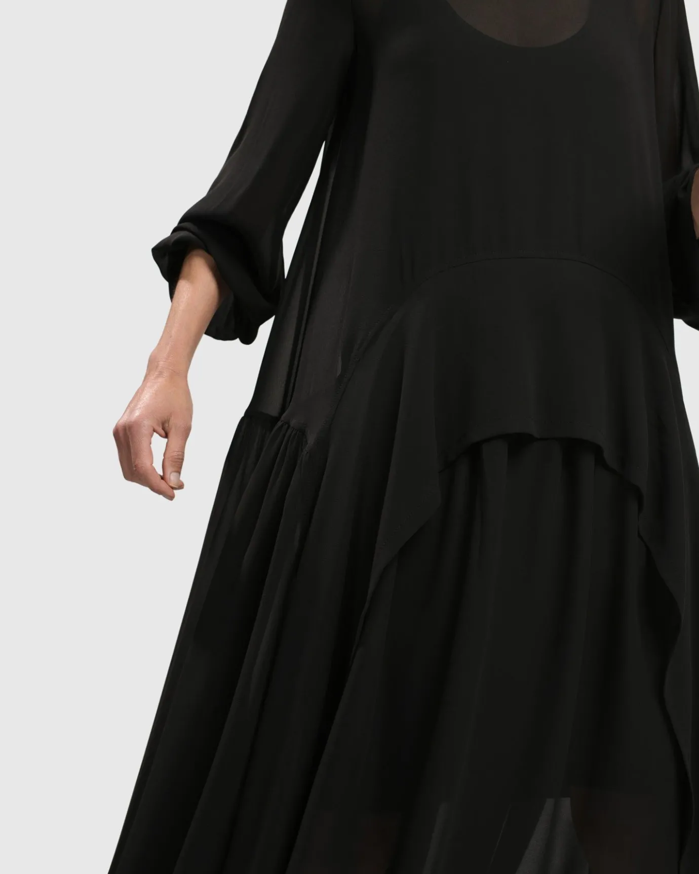 Women Alembika Plus<Cultured Club Popover Dress, Black