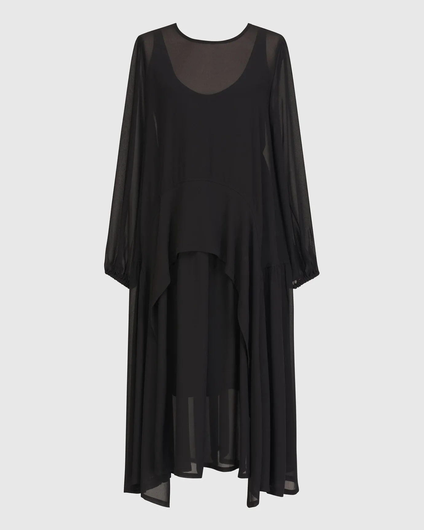 Women Alembika Plus<Cultured Club Popover Dress, Black