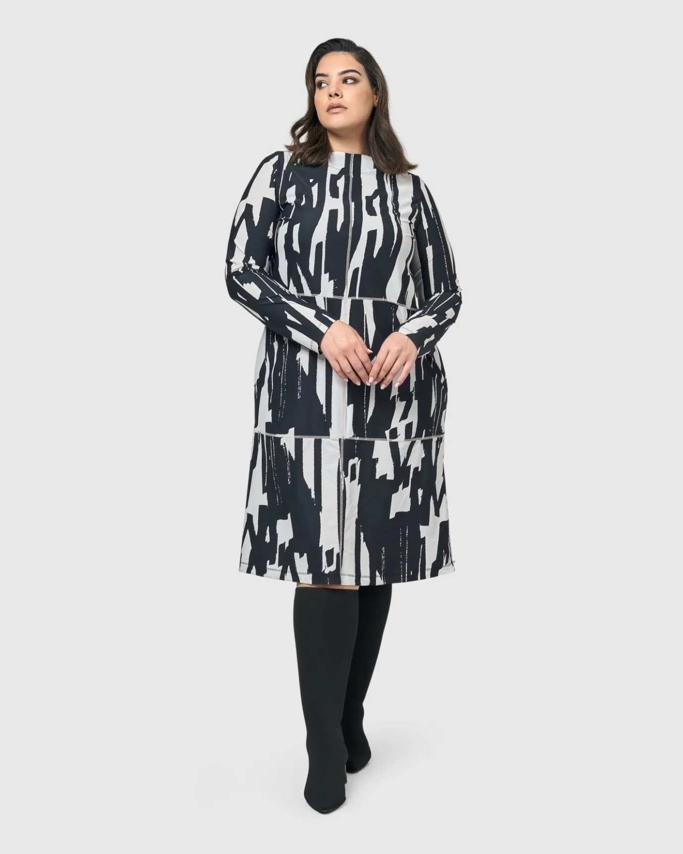 Women Alembika Dresses<Cyber Boxy Dress, Brush