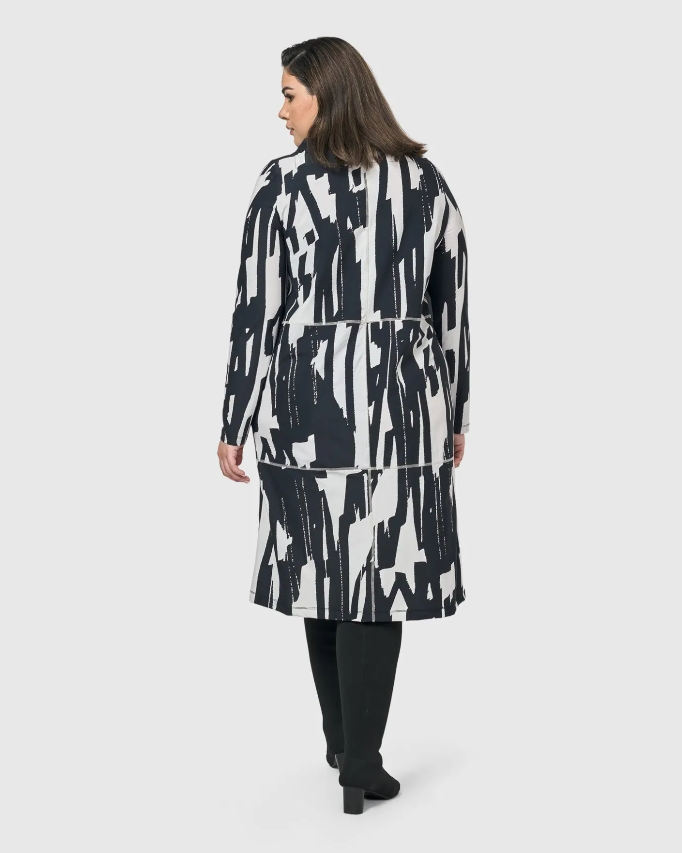 Women Alembika Dresses<Cyber Boxy Dress, Brush
