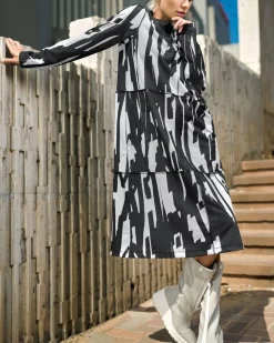 Women Alembika Plus<Cyber Boxy Dress, Brush