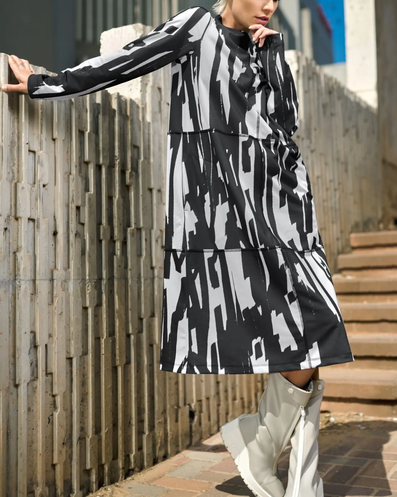 Women Alembika Plus<Cyber Boxy Dress, Brush