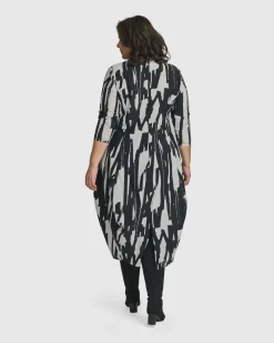 Women Alembika Plus<Cyber Cocoon Dress, Brush