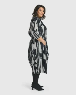 Women Alembika Plus<Cyber Cocoon Dress, Brush