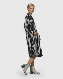 Women Alembika Jackets<Cyber Shirt Dress, Brush
