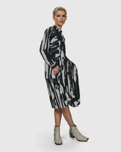 Women Alembika Plus<Cyber Shirt Dress, Brush