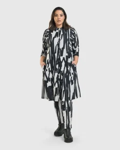 Women Alembika Plus<Cyber Shirt Dress, Brush
