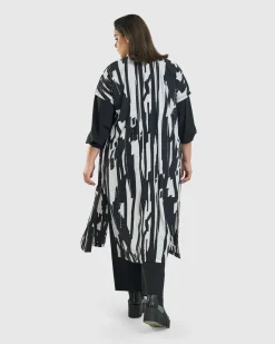 Women Alembika Jackets<Cyber Short Sleeve Duster, Brush
