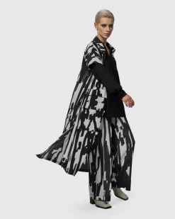 Women Alembika Jackets<Cyber Short Sleeve Duster, Brush