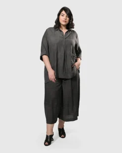 Women Alembika Pants & Skirts<Dana Palazzo Pants, Dove Grey