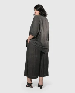 Women Alembika Pants & Skirts<Dana Palazzo Pants, Dove Grey