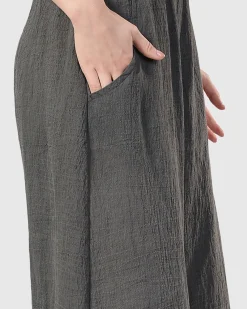 Women Alembika Pants & Skirts<Dana Palazzo Pants, Dove Grey