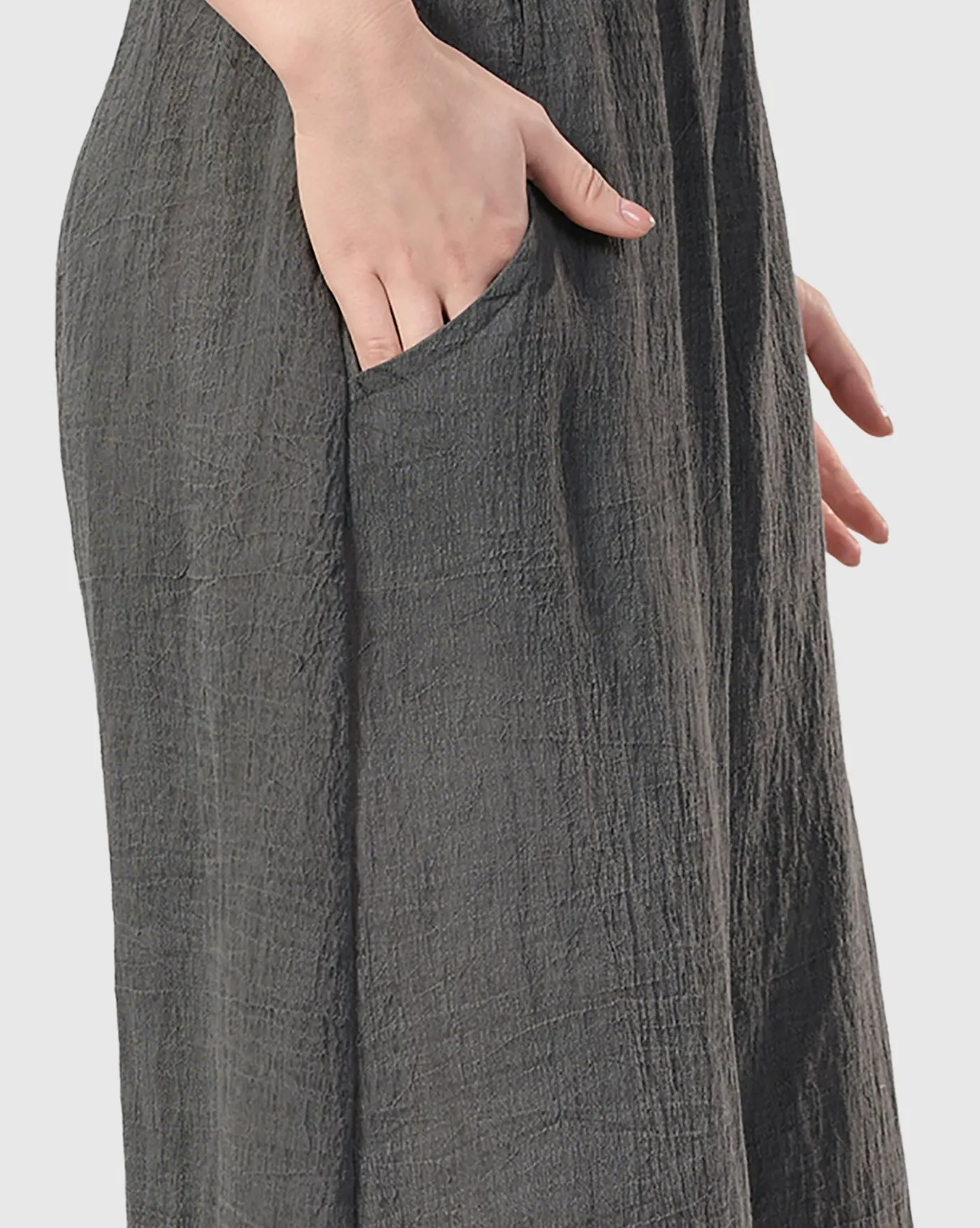 Women Alembika Pants & Skirts<Dana Palazzo Pants, Dove Grey
