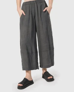 Women Alembika Plus<Dana Palazzo Pants, Dove Grey