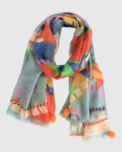 Women Alembika Scarves & Wraps<Danceteria Scarf, Carnaval