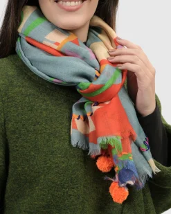 Women Alembika Scarves & Wraps<Danceteria Scarf, Carnaval