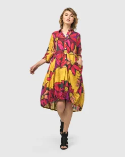 Women Alembika Plus<Dandelion Wonderful Dress, Bouquet